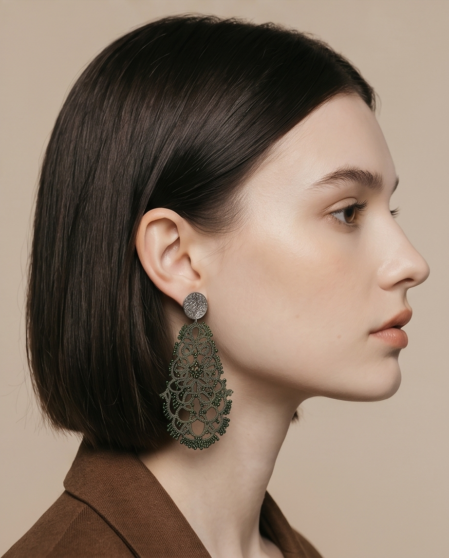 Forest Veil Earrings