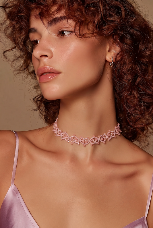 Fairy Bloom Lace Choker