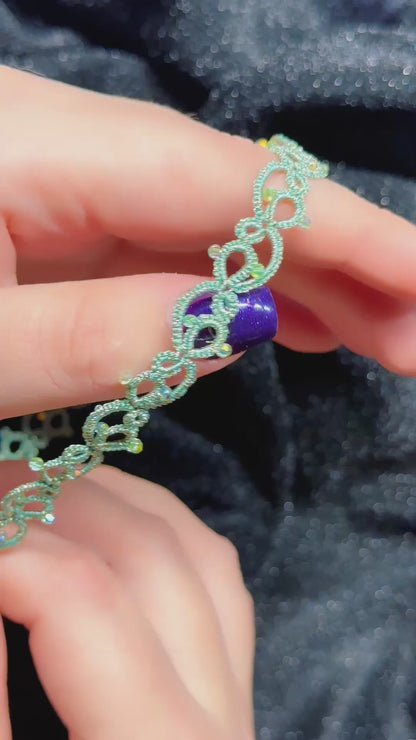 Fairy Bloom Lace Choker